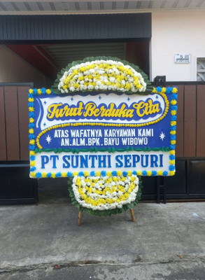 Papan Bunga Duka di Pinangsia