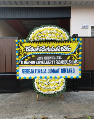 Papan Bunga Duka di Pinangsia