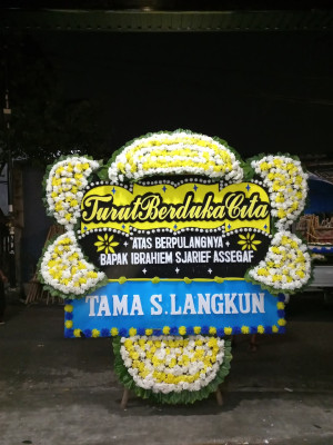 Papan Bunga Duka di Pinangsia